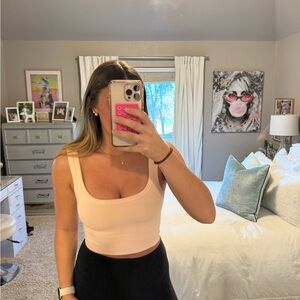 Nikibiki Light Pink Crop Top
